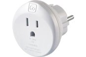 Mobil - Adaptere og ladere - Go Travel EU–USA-adapter - 5016326005563