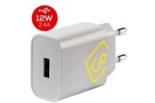 Fritid & Reise - Go Travel EU USB-A-laddare (2,4 A) - 5016326100299