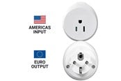 Mobil - Adaptere og ladere - Go Travel USA-EU USB-A Adaptor (2.4A) - 5016326006218