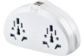 Mobil - Adaptere og ladere - Go Travel World-AUS/Kina Adapter Duo + USB - 5016326006331