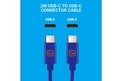 Fritid & Reise - Go Travel Kabel med dubbla USB-C-kontakter (2M) - 5016326009561