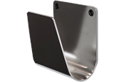 Lading av elbil - S-Line Cable holder Stainless Steel Polished - 90108