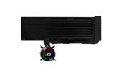 Prosessor-kjøler - Lian Li Hydroshift II LCD-C 360 fanless Black - CPU Vannkjøling - Max 28 dBA - G89.GHS2LCD36B.00