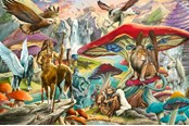 Puslespill - Ravensburger Mushrooms & Myths - 12001421