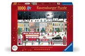 Puslespill - Ravensburger London’s Christmas Spirit, 1000pc - 12001584