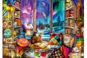 Puslespill - Ravensburger Winter Reading Nook, 1000pc - 12001585
