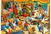 Puslespill - Ravensburger Christmas Toy Factory - 12004047
