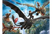 Puslespill - Ravensburger Dragons & Heroes - 12004141