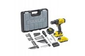 Skru/Bormaskin - Stanley Drill-Driver Set With Two Batteries - SFMCD700D2A-QW