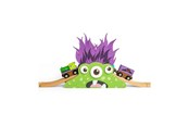 Treleker - Bigjigs Wooden Monster Bridge - BJT611
