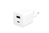 Mobil - Adaptere og ladere - empower by PanzerGlass Turbo 35W Charger incl. USB-C + USB-A | EU Plug | Silver White - EM94326