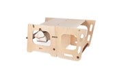Babyleker - Classic World Wooden 2in1 Learning Tower and Table Adjustable 90cm - 60522