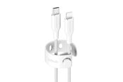 USB - empower by PanzerGlass Racing 60W USB-C to Lightning Cable | USB 2.0 | 1.2M | Silver White - EM41725