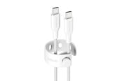 USB - empower by PanzerGlass Racing 240W USB-C to USB-C Cable | USB 2.0 | 1.2M | Silver White - EM77569