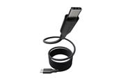 USB - empower by PanzerGlass Magnetic 240W USB-C to USB-C Cable | USB 2.0 | 1.5M | Space Black - EM68208