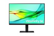 Skjerm - 24" Samsung ViewFinity S6 S24D604 - 2560x1440 (QHD) - 100Hz - IPS - 90W USB-C - KVM switch - LS24D604UEUXXE