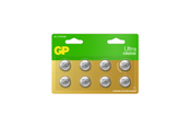 Batteri - GP Ultra Lithium coin cell CR2032, 8-pack - 103257