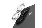 Mobil - Beskyttelsesglass - PanzerGlass Hoops® Glitter Silver Camera Lens Protector iPhone 17 | iPhone 16 | 16 Plus - PG32465