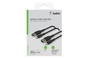 USB - Belkin BOOST CHARGE Lightning cable - Lightning / USB - 1 m - CAA001BT1MBK2PK