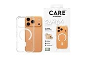 Mobil - Deksel og etui - CARE by PanzerGlass Fashionable Case Samba Transparent w. White MagSafe iPhone 17 Pro - CR37687