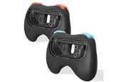 Spill - Tilbehør - Trade Invaders Pair of Controller Grips - Black - Nintendo Switch 2 - SW2G001