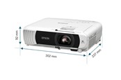 Prosjektor - Epson Prosjektor EB-W55 - 1280 x 800 - 4000 ANSI lumens - V11HB58040
