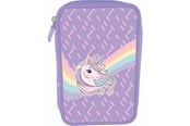 Skoleutstyr - Tinka PENCILCASE DUBBLE UNICORN LILLA  COOL SCHOOL - 8-804714