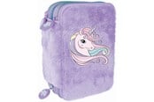 Skoleutstyr - Tinka PENCILCASE TRIPPEL UNICORN LILLA COOL SCHOOL - 8-804710