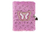 Skoleutstyr - Tinka DIARY PLUSH ROSA SOMMERFUGL - 8-802166