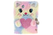 Skoleutstyr - Tinka DIARY PLUSH CAT M/HJERTE - 8-802121