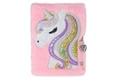 Skoleutstyr - Tinka DIARY PLUSH UNICORN ROSA - 8-802140