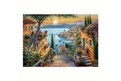 Puslespill - Clementoni Jigsaw Puzzle Art Stairs to the Harbour 1500 pcs. Gulv - 31726