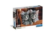 Puslespill - Clementoni Jigsaw Puzzle Kittens 500 pcs. Gulv - 35580