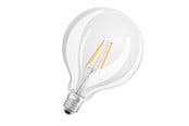 LED-lyspære - Osram LED-lyspære Globe 125 Filament 470lm 4W/827 (40W) Clear E27 - 4099854054198