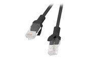 Nettverkskabel - Lanberg patch cable - 1.5 m - black RAL 9004 - Svart - 1m - PCU5-20CC-0150-BK