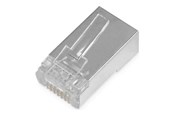 Nettverkskabel - DIGITUS network connector - clear - Sølv - AK-219603-100