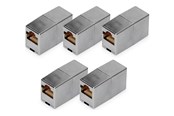 Nettverkskabel - DIGITUS network coupler - Sølv - DN-93901-5