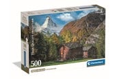 Puslespill - Clementoni Jigsaw Puzzle Charming Matterhorn 500 pcs. Gulv - 35597