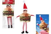 Kreative leker - Elves Behavin' Badley Elf Burger Outfit - 600209