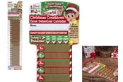 Kreative leker - Elves Behavin' Badley Scratch Off Countdown Calendar - 600308
