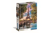Puslespill - Clementoni Jigsaw Puzzle Along the Seine 500pcs. Gulv - 35598
