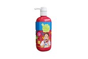 Kreative leker - Natural Face & Finger Paint Red 1000ml Bottle Dispenser - 109007