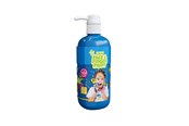 Kreative leker - Natural Face & Finger Paint Blue 1000ml Bottle Dispenser - 109008