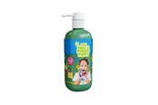 Kreative leker - Natural Face & Finger Paint Green 1000ml Bottle Dispenser - 109009