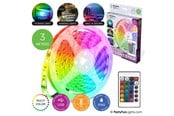 Musikk - Party Funlight USB LED Light Strip - 3m Including Remote Control - 605409