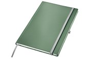 Blokker & Notisbøker - Leitz Style notatbok A4 80 linjerte ark og innbundet omslag, grønn - 44751053