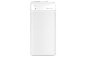 Nødlader - Forever TB-100M 10.000 mAh Powerbank White Nødlader - Hvit - 10000 mAh - GSM099223