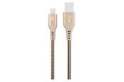 USB - GreyLime Braided USB-A to USB-C Cable Beige 0.5 m - C21AC05M02