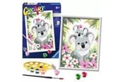 Kreative leker - Ravensburger CreArt Paint by Numbers - Koala Cuties - 200504