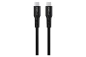 USB - GreyLime Braided USB-C to USB-C 60W Cable Black 0.5 m - C21C60C05M04